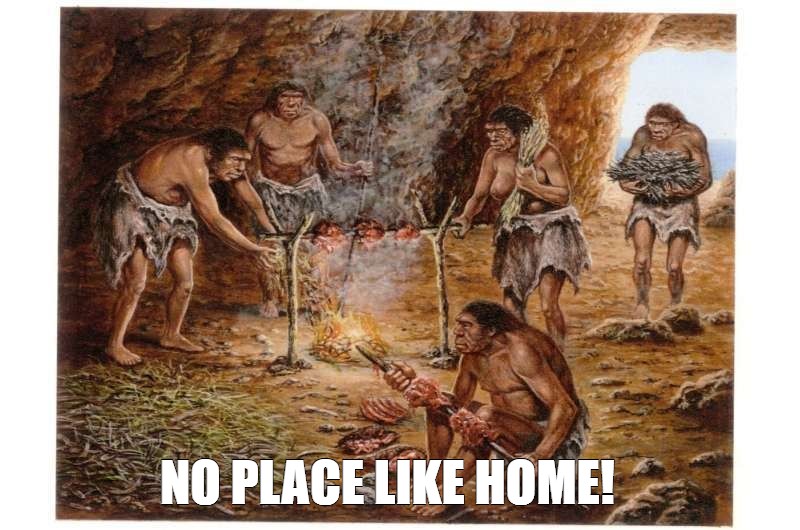 Create meme "the caveman, cave of primitive man, ancient people " -  Pictures - Meme-arsenal.com