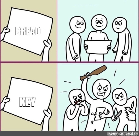 Bread Key Сomics meme: