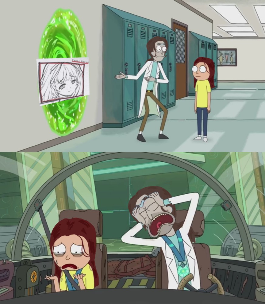 Create meme "Rick and Morty Rick, meme rick and morty, Rick and Morty ...