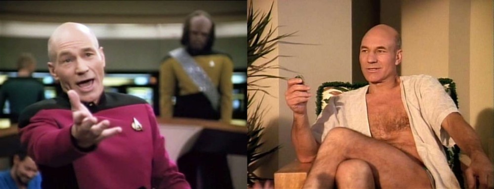 Create meme "Patrick Stewart star trek, Patrick Stewart Star Trek ...