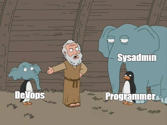 Сomics meme: "Sysadmin DeVops Programmer" - Comics - Meme-arsenal.com