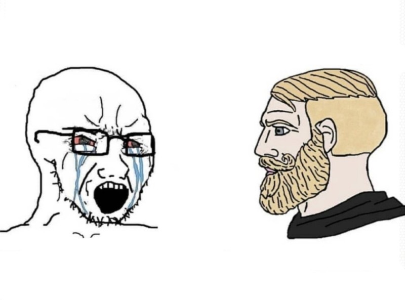 wojak chad - Create meme / Meme Generator - Meme-arsenal.com
