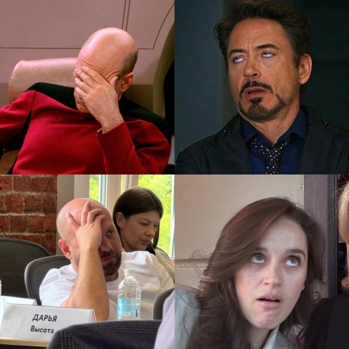 Create meme "meme rukalizo, Jean Luc Picard facepalm, people ...