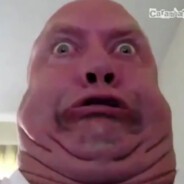 Create meme "The man with the big chin, big chin, fatty chin ...