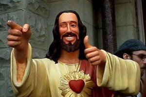 Jesus Winking