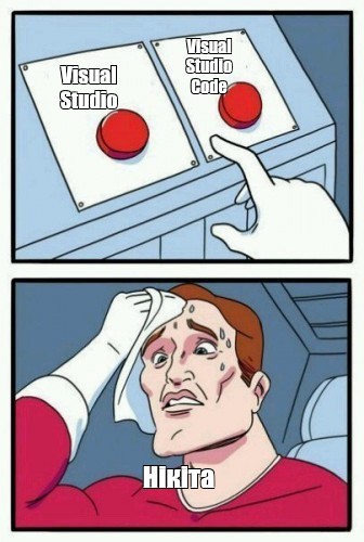 Сomics meme: "Visual Studio Code Visual Studio Нікіта" - Comics - Meme ...