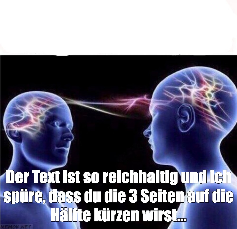Create meme "the overmind two people, telepathy meme, motor telepathy ...