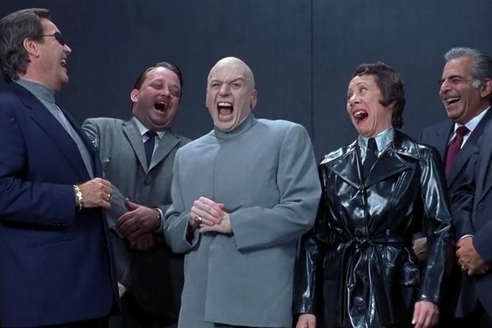 Create meme "Dr. Evil, the film Austin powers laughter of Mr. evil, Dr ...