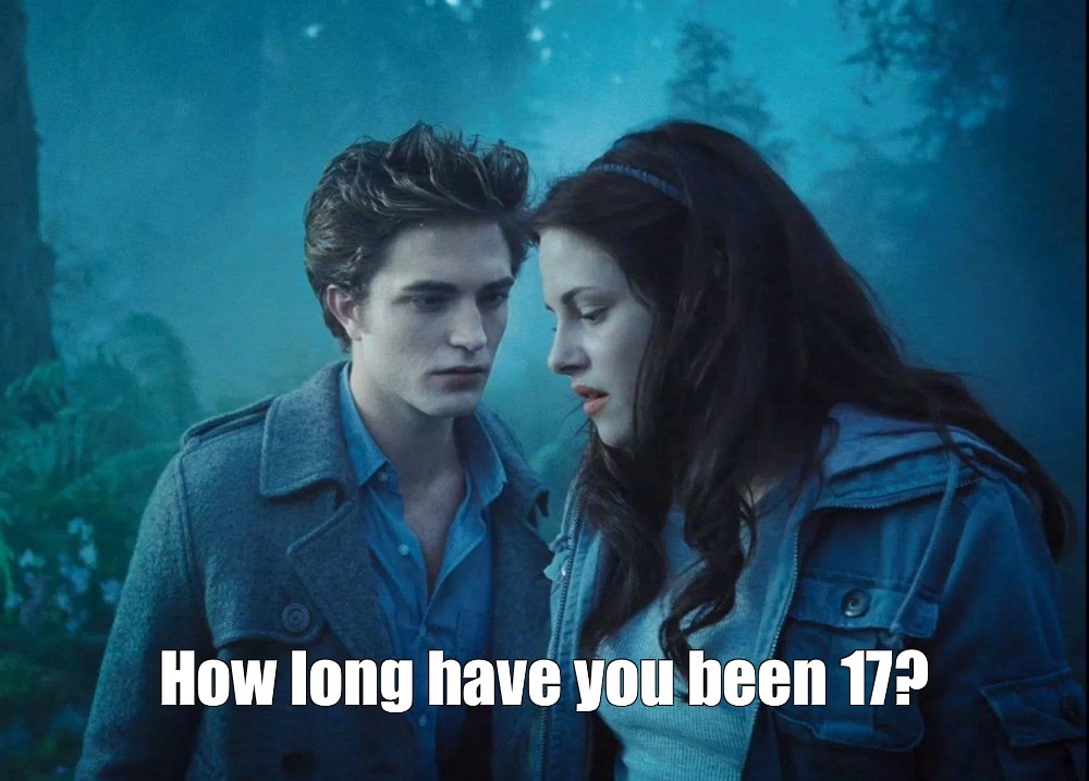 Meme: "How long have you been 17?" - All Templates - Meme-arsenal.com