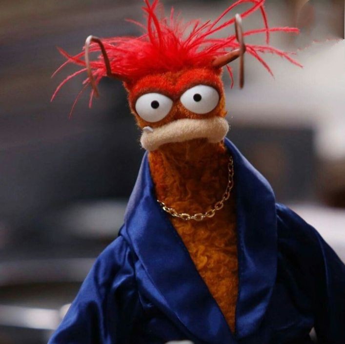 Scared Muppet Создать мем